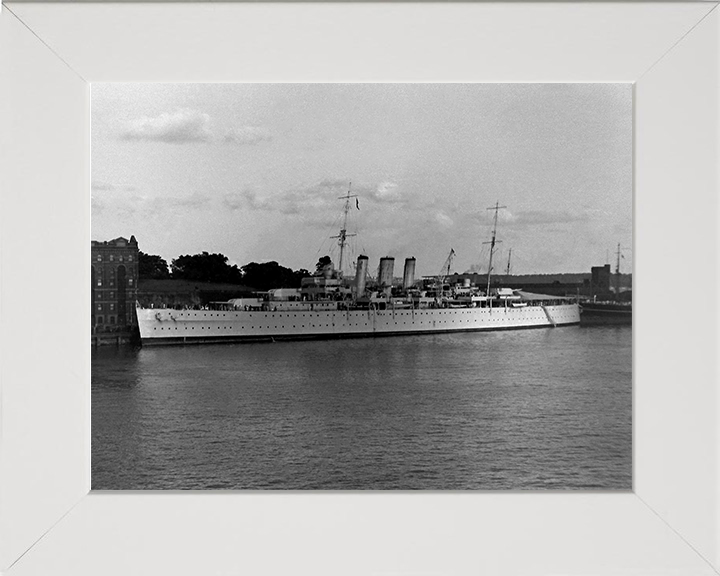 HMS Dorsetshire (40) Royal Navy County class heavy cruiser Photo Print or Framed Print - Hampshire Prints