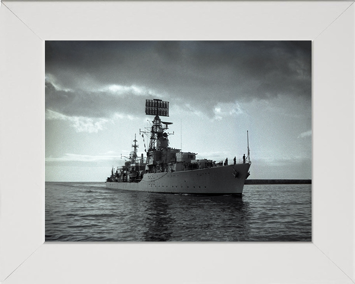 HMS Agincourt D86 Royal Navy Battle class destroyer Photo Print or Framed Print - Hampshire Prints