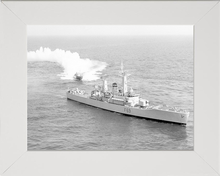 HMS Bacchante F69 | Photo Print | Framed Print | Leander Class | Frigate | Royal Navy Hampshire Prints