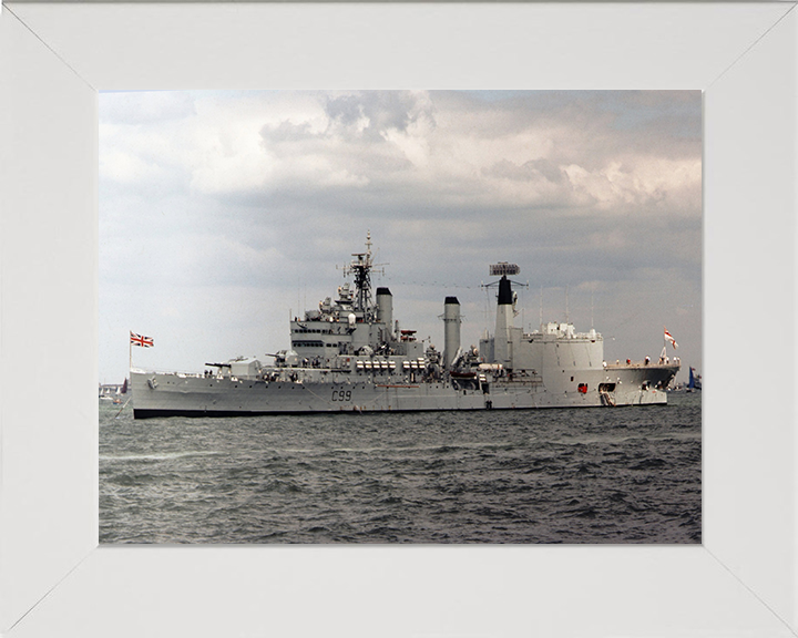 HMS Blake C99 Royal Navy Tiger Class Light Cruiser Photo Print or Framed Print - Hampshire Prints