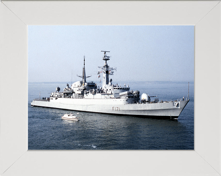 HMS Active F171 Royal Navy Type 21 frigate Photo Print or Framed Print - Hampshire Prints