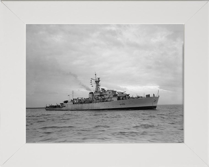 HMS Enard Bay K435 Royal Navy Bay Class Frigate Photo Print or Framed Print - Hampshire Prints