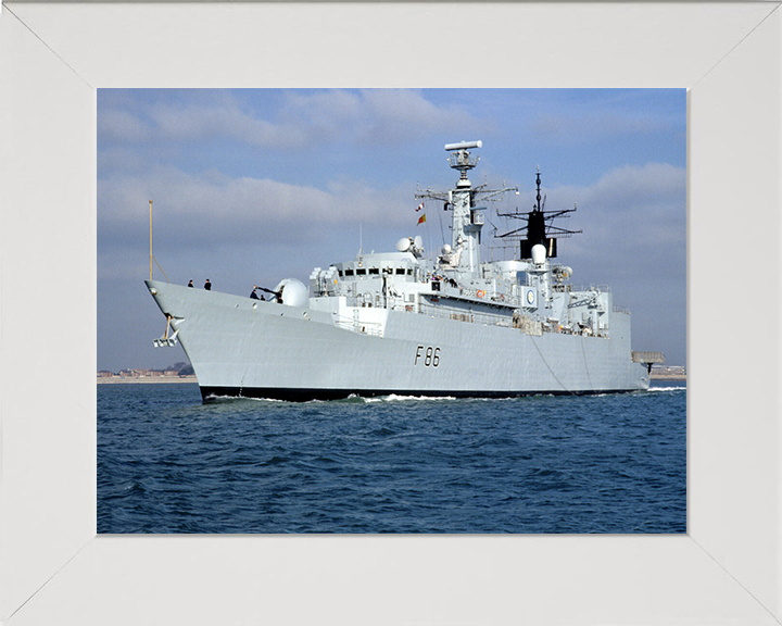 HMS Campbeltown F86 Royal Navy Type 22 Frigate Photo Print or Framed Photo Print - Hampshire Prints