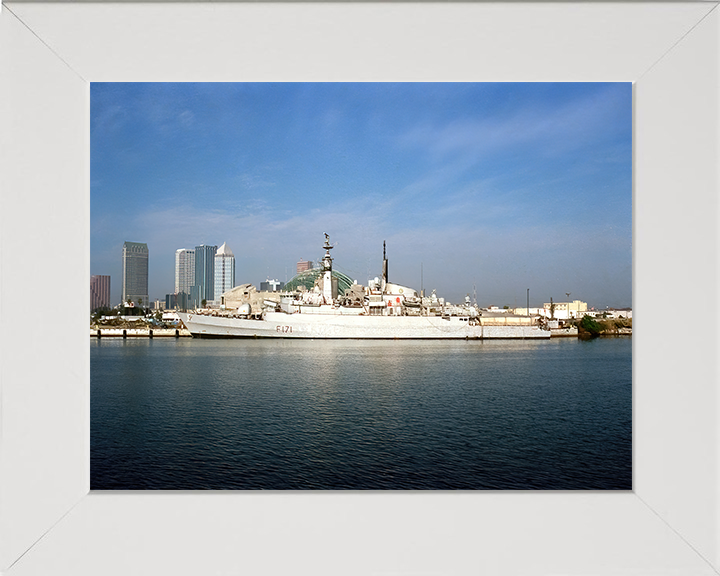 HMS Active F171 Royal Navy Type 21 frigate Photo Print or Framed Print - Hampshire Prints