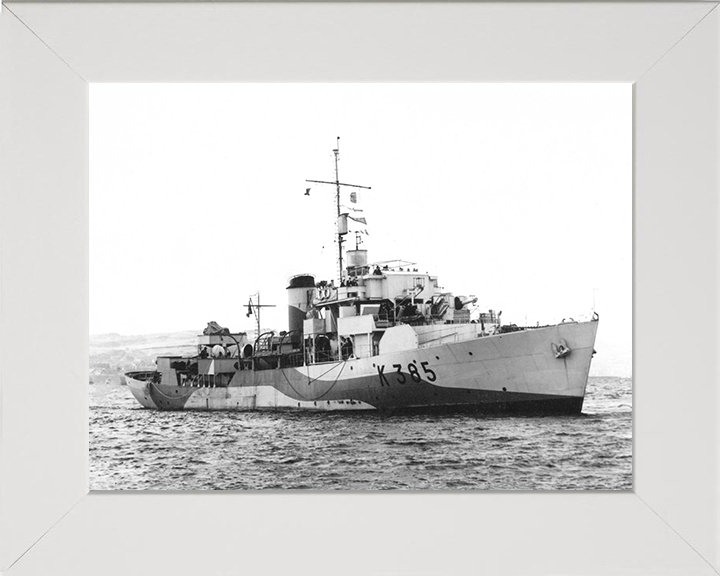 HMS Arabis K385 Royal Navy Flower class corvette Photo Print or Framed Print - Hampshire Prints