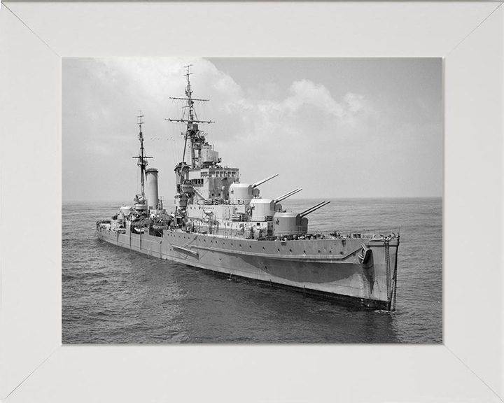 HMS Dido (37) Royal Navy Dido class light cruiser Photo Print or Framed Photo Print - Hampshire Prints
