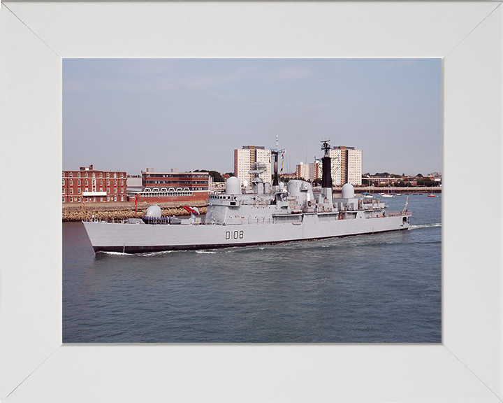 HMS Cardiff D108 Royal Navy Type 42 destroyer Photo Print or Framed Print - Hampshire Prints