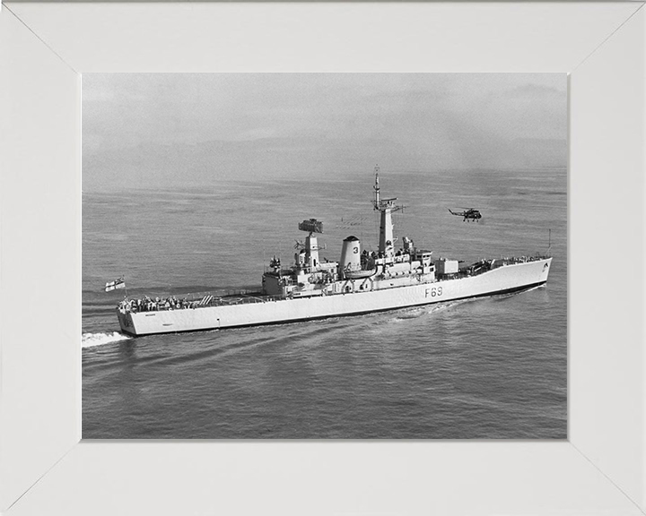 HMS Bacchante F69 | Photo Print | Framed Print | Leander Class | Frigate | Royal Navy Hampshire Prints