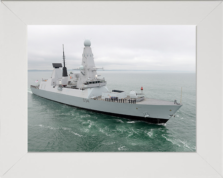 HMS Diamond D34 | Photo Print | Framed Print | Type 45 | Destroyer | Royal Navy Hampshire Prints