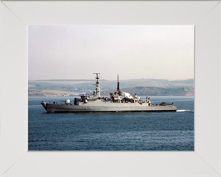 HMS Amazon F169 Royal Navy type 21 Frigate Photo Print or Framed Print - Hampshire Prints