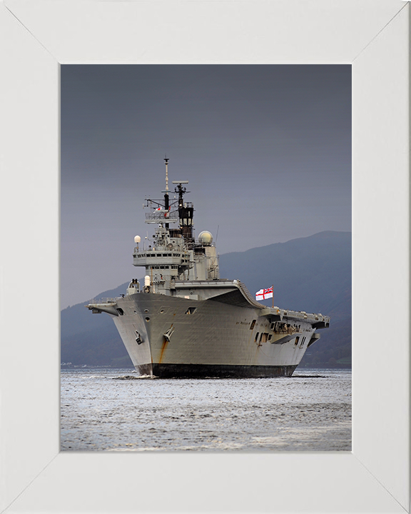 HMS Ark Royal R07 Royal Navy Invincible class aircraft carrier Photo Print or Framed Print - Hampshire Prints