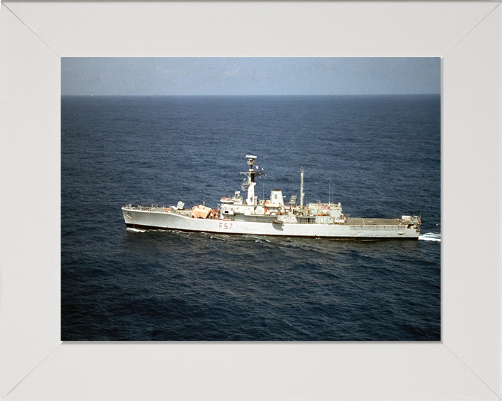 HMS Andromeda F57 Royal Navy Leander class frigate Photo Print or Framed Print - Hampshire Prints