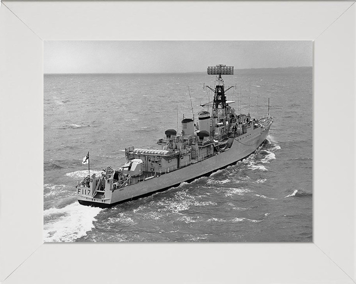 HMS Ashanti F117 Royal Navy Tribal Class Frigate Photo Print or Framed Print - Hampshire Prints