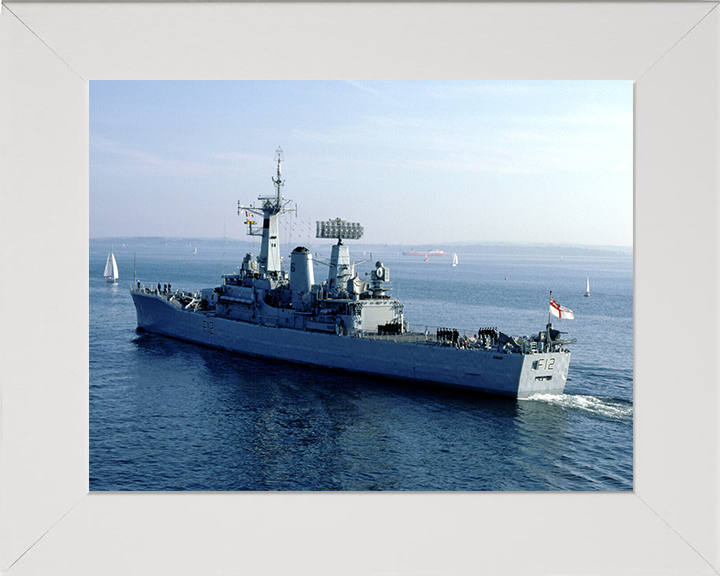 HMS Achilles F12 Royal Navy Leander Class Frigate Photo Print or Framed Print - Hampshire Prints