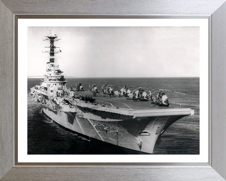HMS Bulwark R08 | Photo Print | Framed Print | Centaur Class | Fleet Carrier | Royal Navy Hampshire Prints
