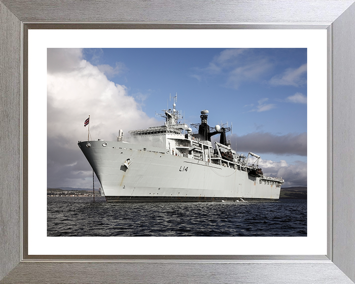 HMS Albion L14 Royal Navy Albion Class amphibious ship Photo Print or Framed Print - Hampshire Prints