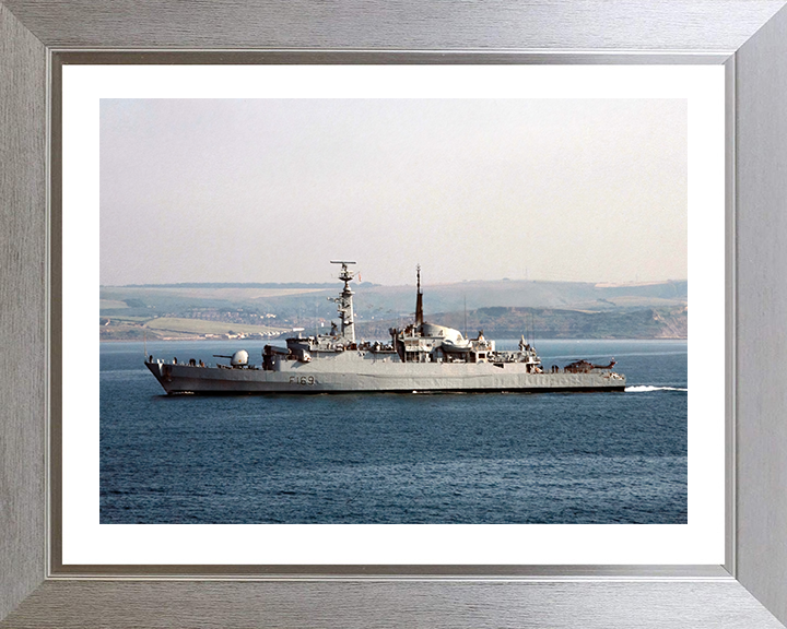 HMS Amazon F169 Royal Navy type 21 Frigate Photo Print or Framed Print - Hampshire Prints