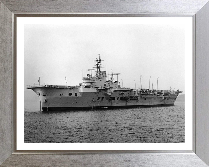 HMS Ark Royal R09 Royal Navy Audacious class aircraft carrier Photo Print or Framed Print - Hampshire Prints