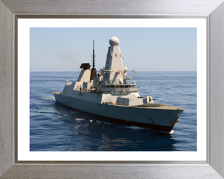 HMS Diamond D34 Royal Navy Type 45 Destroyer Photo Print or Framed Print - Hampshire Prints