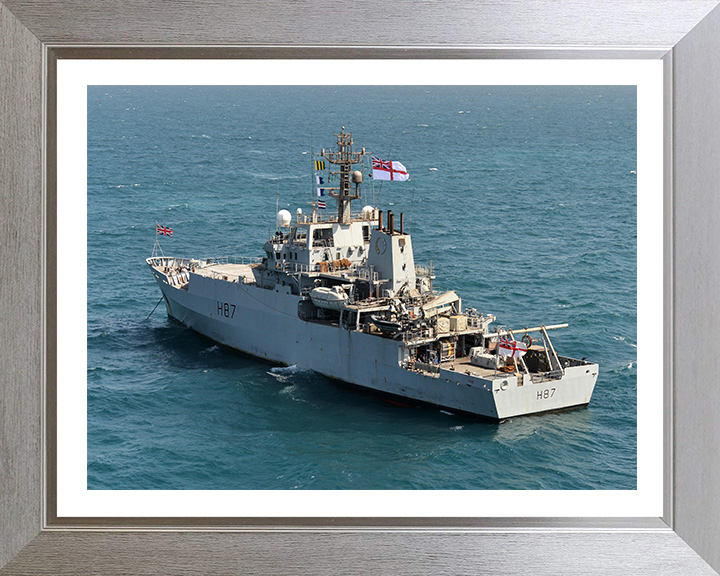 HMS Echo H87 Royal Navy Echo class survey vessel Photo Print or Framed Print - Hampshire Prints