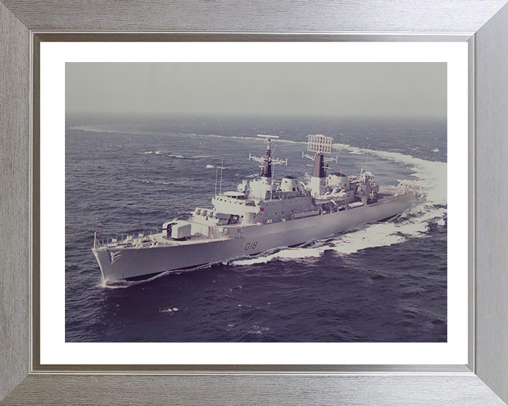 HMS Antrim D18 Royal Navy County class destroyer Photo Print or Framed Print - Hampshire Prints