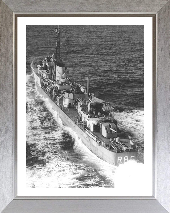 HMS Cambrian R85 Royal Navy C class destroyer Photo Print or Framed Print - Hampshire Prints