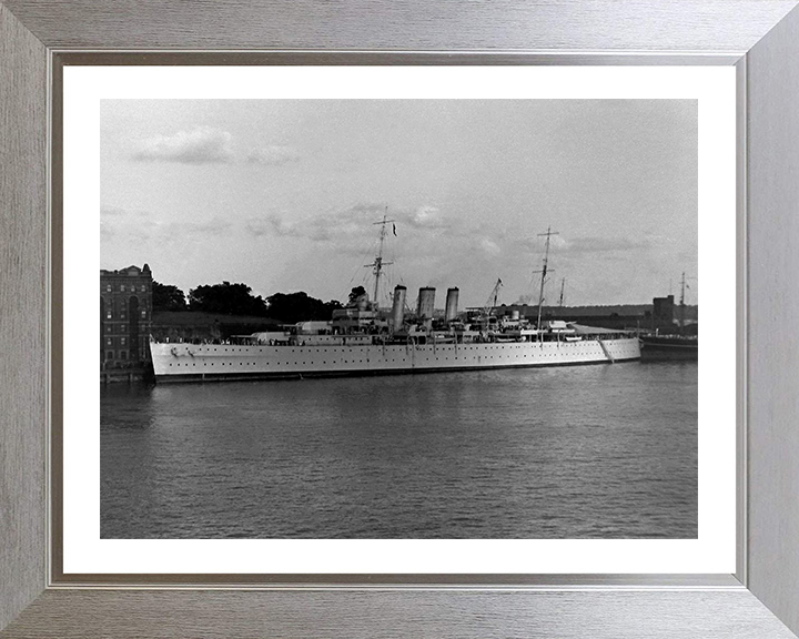 HMS Dorsetshire (40) | Photo Print | Framed Print | County Class | Cruiser | Royal Navy Hampshire Prints