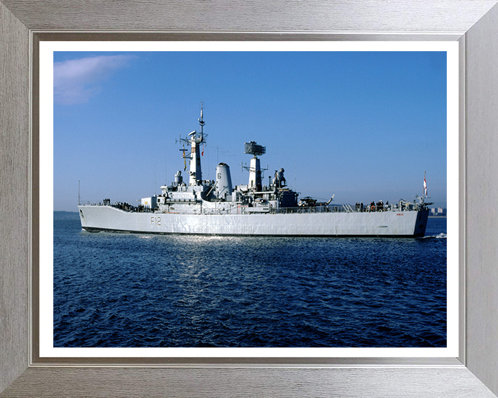 HMS Achilles F12 Royal Navy Leander Class Frigate Photo Print or Framed Print - Hampshire Prints