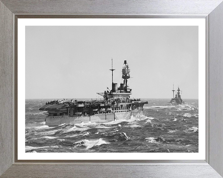 HMS Eagle (94) Royal Navy Eagle class aircraft carrier Photo Print or Framed Print - Hampshire Prints