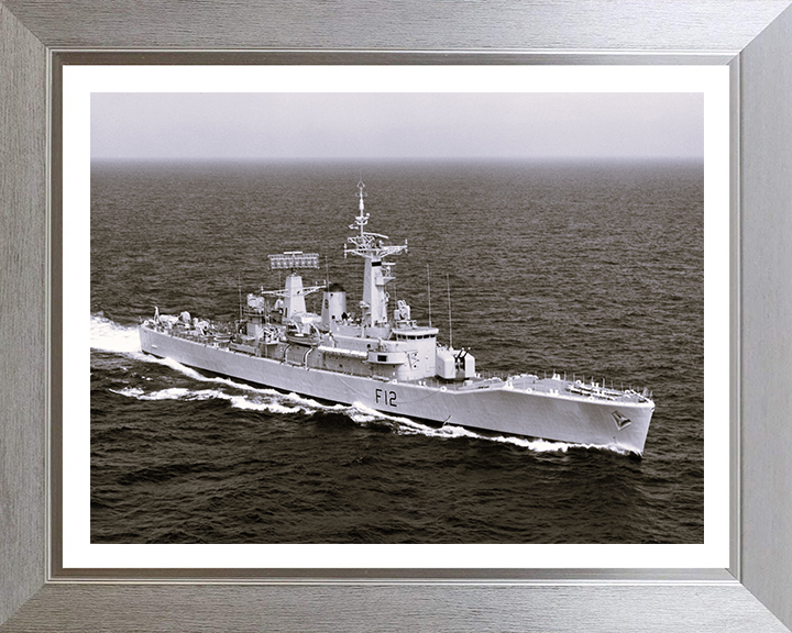 HMS Achilles F12 Royal Navy Leander Class Frigate Photo Print or Framed Print - Hampshire Prints