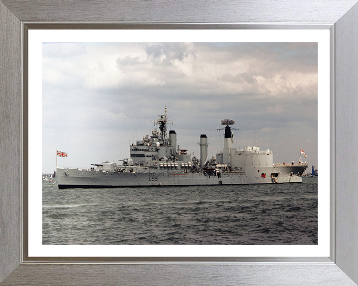 HMS Blake C99 Royal Navy Tiger Class Light Cruiser Photo Print or Framed Print - Hampshire Prints