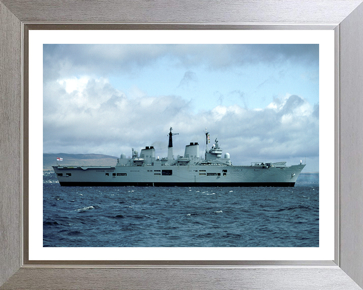 HMS Ark Royal R07 Royal Navy Invincible class aircraft carrier Photo Print or Framed Print - Hampshire Prints