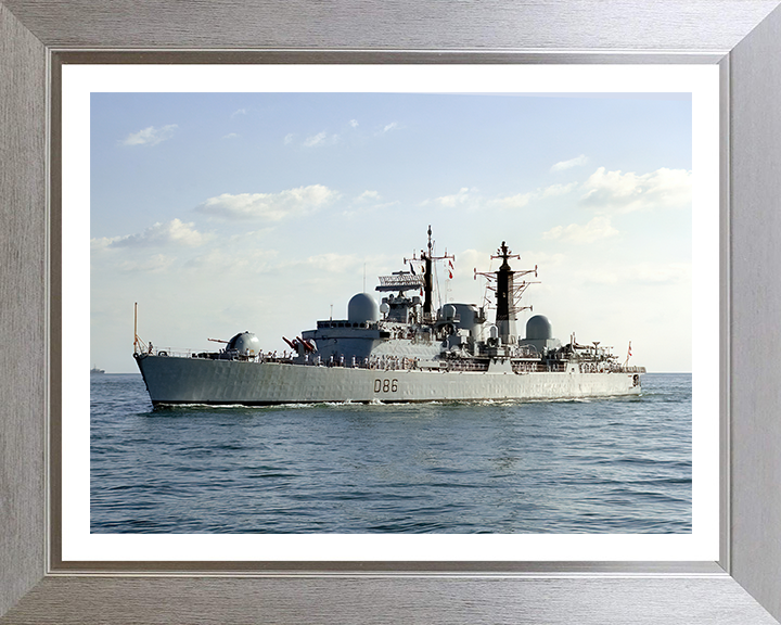 HMS Birmingham D86 Royal Navy Type 42 destroyer Photo Print or Framed Print - Hampshire Prints