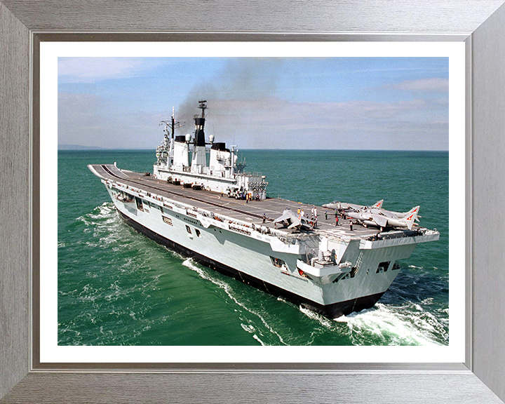 HMS Ark Royal R07 Royal Navy Invincible class aircraft carrier Photo Print or Framed Print - Hampshire Prints