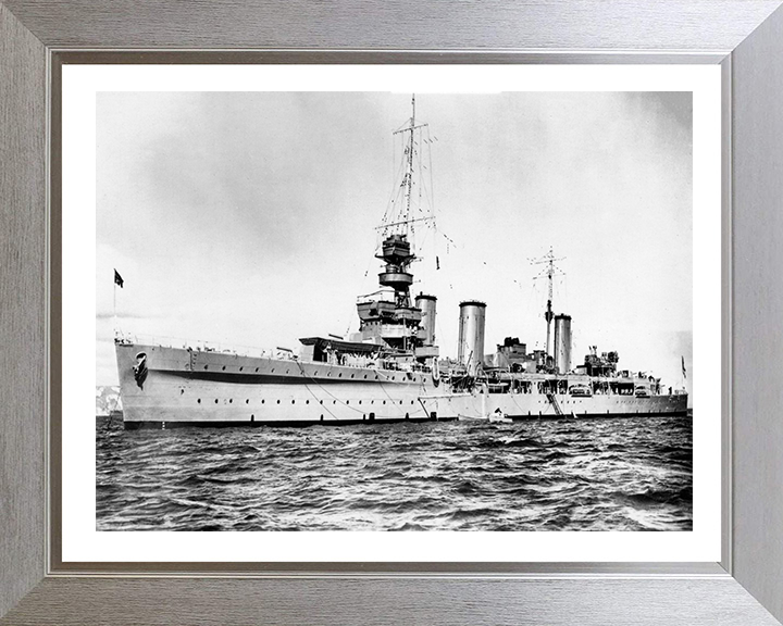 HMS Emerald D66 Royal Navy Emerald class light cruiser Photo Print or Framed Photo Print - Hampshire Prints