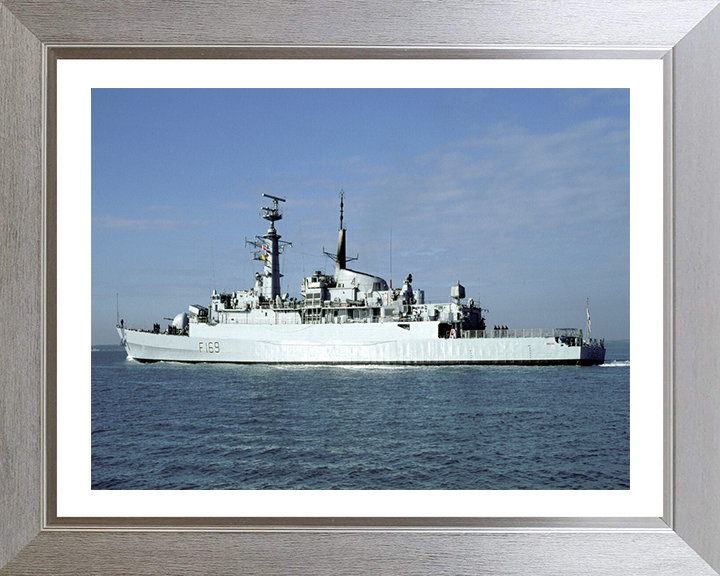 HMS Amazon F169 Royal Navy type 21 Frigate Photo Print or Framed Print - Hampshire Prints