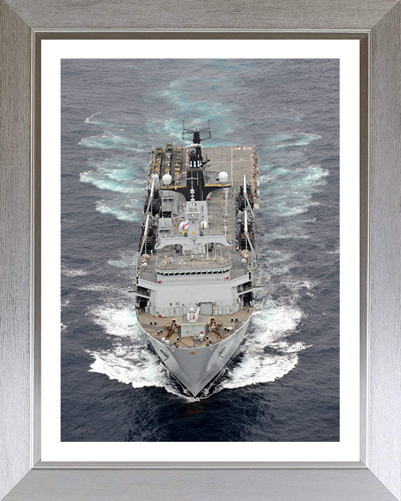 HMS Bulwark L15 Royal Navy Albion class amphibious ship Photo Print or Framed Print - Hampshire Prints