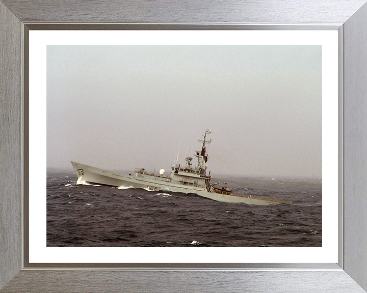 HMS Dumbarton Castle P265 Royal Navy Castle class patrol vessel Photo Print or Framed Print - Hampshire Prints