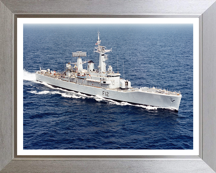 HMS Achilles F12 Royal Navy Leander Class Frigate Photo Print or Framed Print - Hampshire Prints