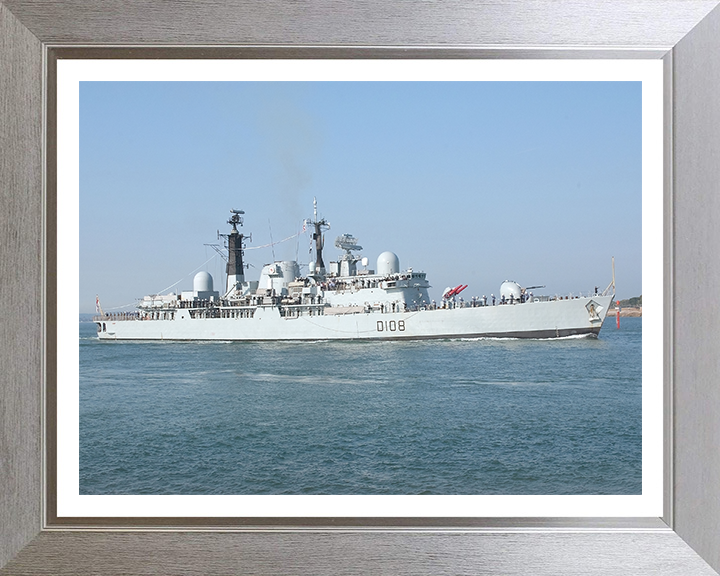 HMS Cardiff D108 | Photo Print | Framed Print | Poster | Type 42 | Destroyer | Royal Navy Hampshire Prints