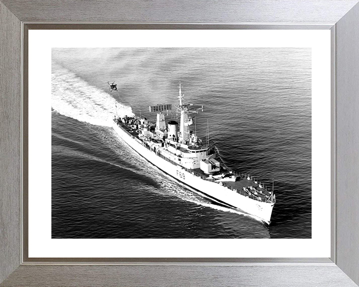 HMS Bacchante F69 | Photo Print | Framed Print | Leander Class | Frigate | Royal Navy Hampshire Prints