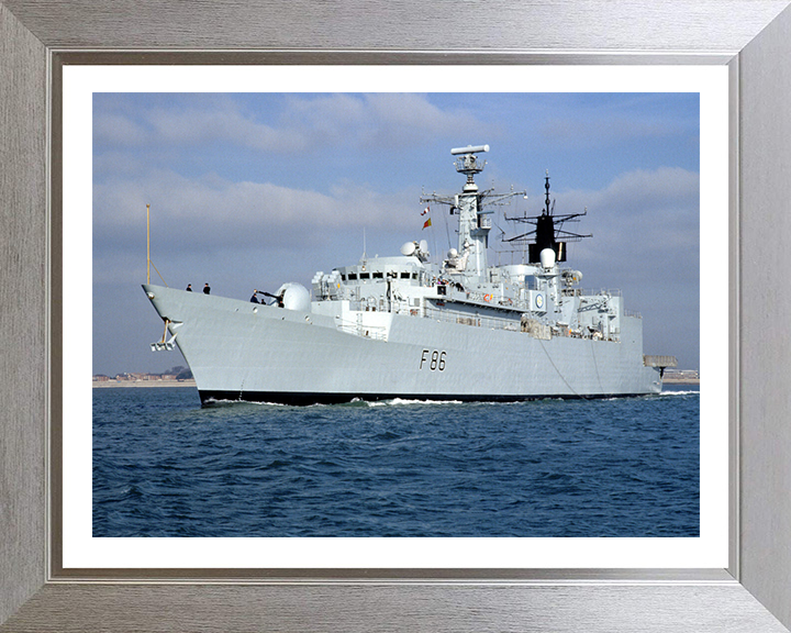 HMS Campbeltown F86 Royal Navy Type 22 Frigate Photo Print or Framed Photo Print - Hampshire Prints