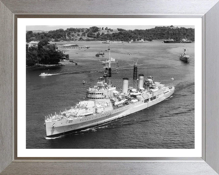 HMS Belfast C35 Royal Navy Town class light cruiser Photo Print or Framed Print - Hampshire Prints