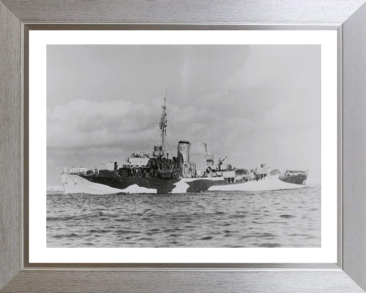 HMS Bryony K192 Royal Navy Flower class corvette Photo Print or Framed Print - Hampshire Prints