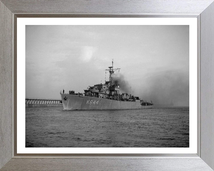 HMS Cawsand Bay K644 Royal Navy Bay Class Frigate Photo Print or Framed Print - Hampshire Prints