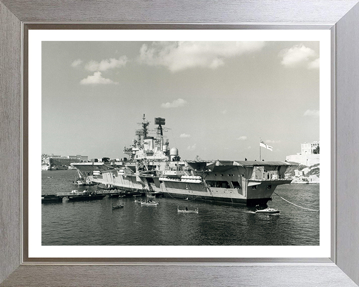 HMS Ark Royal R09 Royal Navy Audacious class aircraft carrier Photo Print or Framed Print - Hampshire Prints