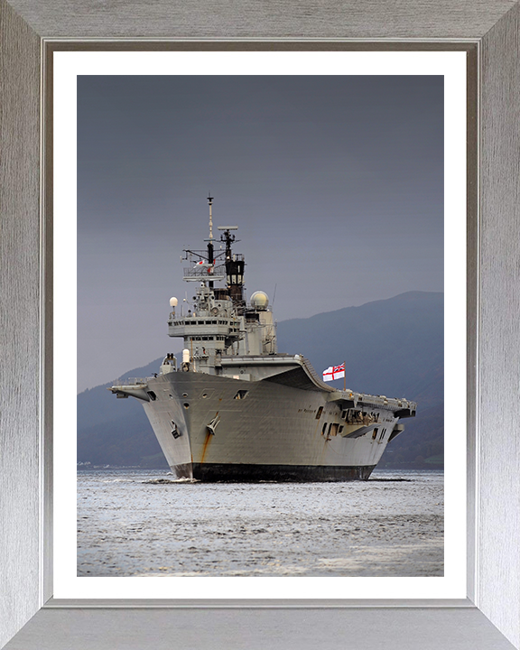 HMS Ark Royal R07 Royal Navy Invincible class aircraft carrier Photo Print or Framed Print - Hampshire Prints