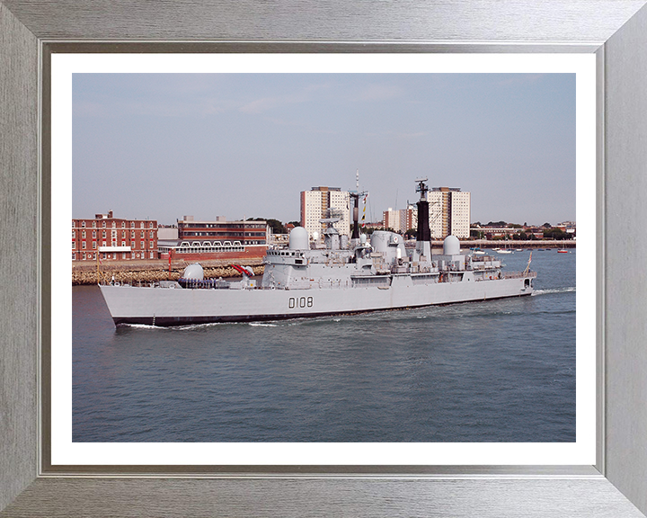 HMS Cardiff D108 | Photo Print | Framed Print | Poster | Type 42 | Destroyer | Royal Navy Hampshire Prints