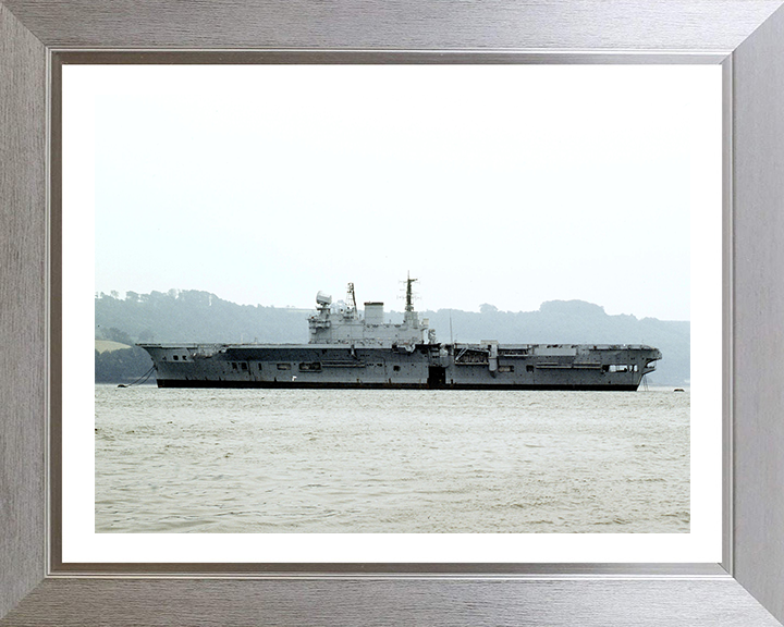 HMS Eagle R05 Royal Navy Audacious class aircraft carrier Photo Print or Framed Print - Hampshire Prints