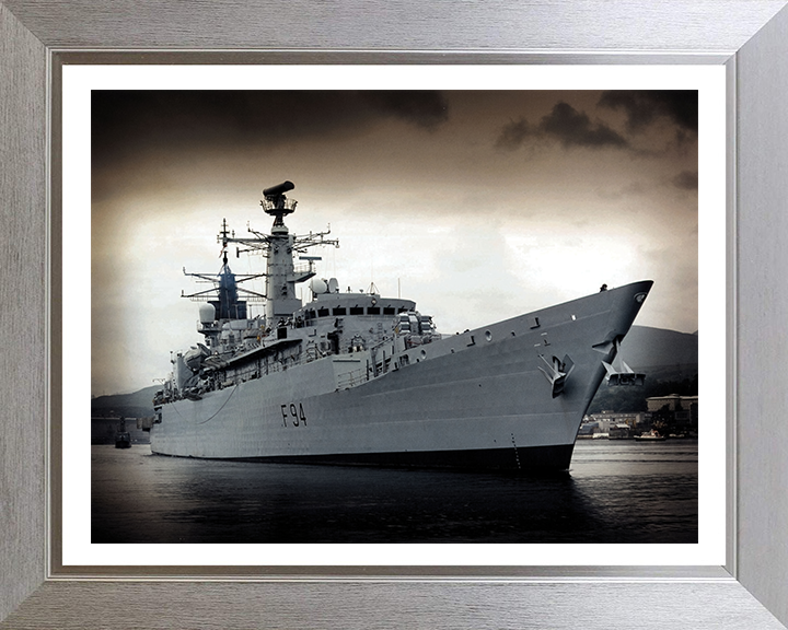 HMS Brave F94 Royal Navy Type 22 Frigate Photo Print or Framed Print - Hampshire Prints